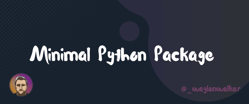 Minimal Python Package